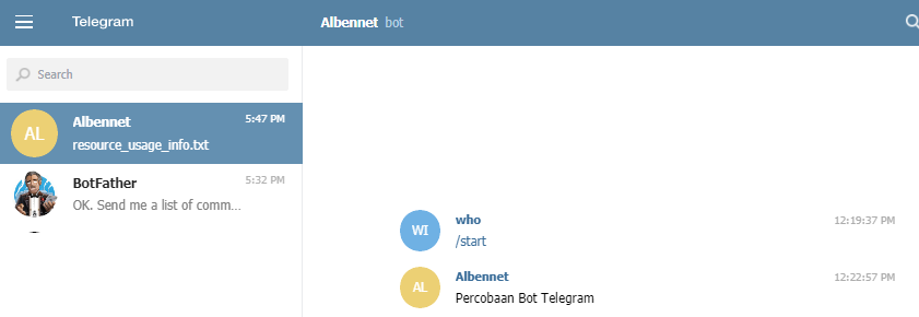 Tutorial Create Telegram Bot